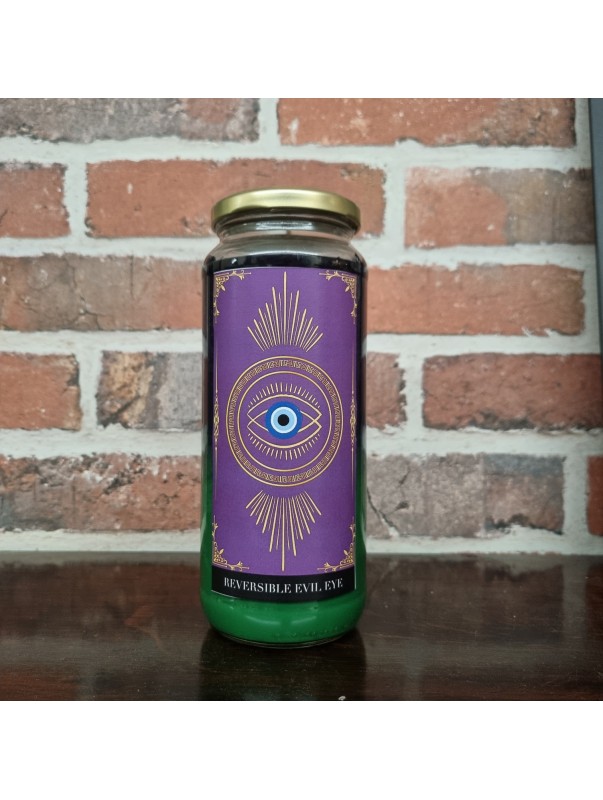 REVERSIBLE EVIL EYE / Renvoyer le mal - mauvais œil / 7 Days candle