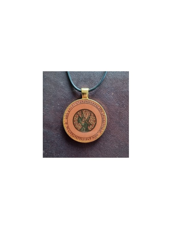 Médaillon Ange Gardien - Médaille Abbé Julio (Guide protecteur))
