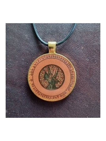 Médaillon Ange Gardien - Médaille Abbé Julio (Guide protecteur))