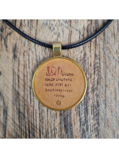 Médaille Amour pur / Médaillon amour - Abbé Julio