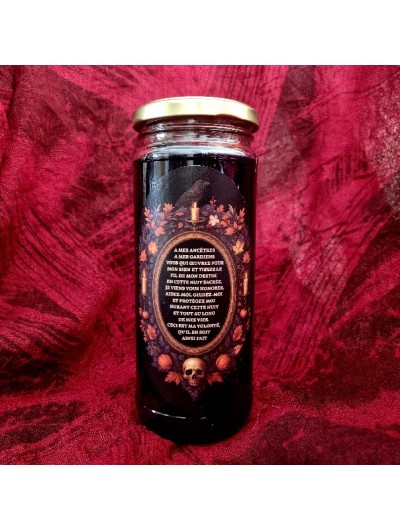 Bougie Autel. Rituels ancêtres-esprits