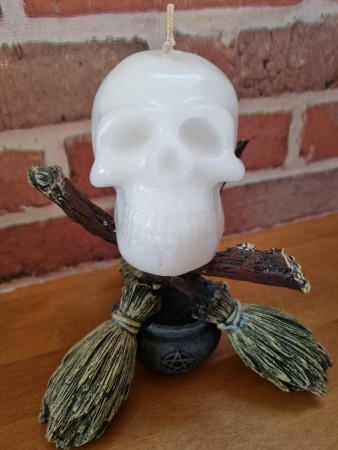 CRANE Bougie / Skull candle