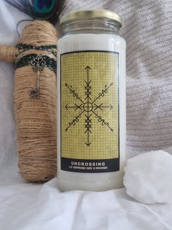 UNCROSSING Bougie / Décroiser-Purifier-Nettoyer / 7 days candle