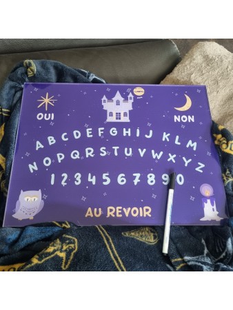 OUIJA Planche lecture enfant Style "Ouija"