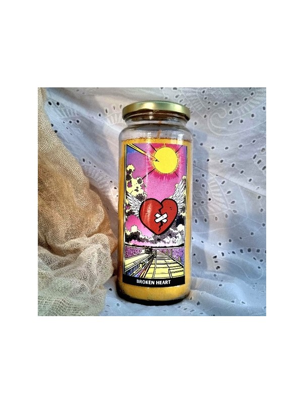 BROKEN HEART Bougie / Soigner les déceptions / 7 Days Candle