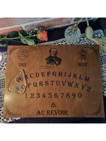 Planche Ouija Allan Kardec pour communiquer avec les esprits