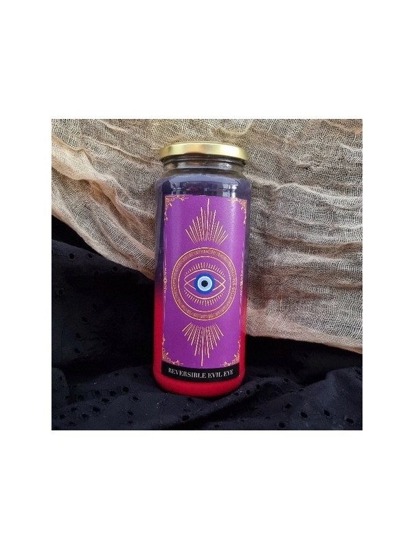 copy of REVERSIBLE EVIL EYE / Renvoyer le mal - mauvais œil / 7 Days candle