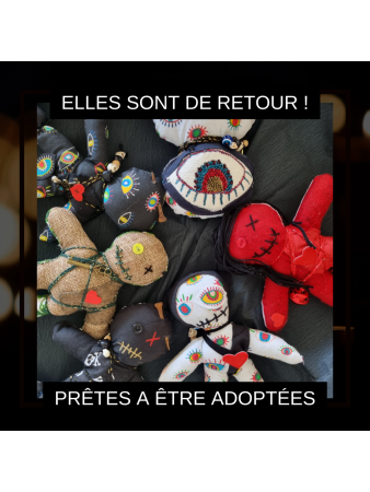 DE RETOUR POUR VOUS POUPEES VAUDOU ET ACCESSOIRES