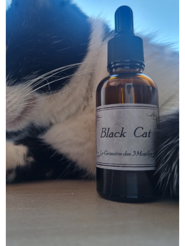 HUILE BLACK CAT / Enlever la malchance